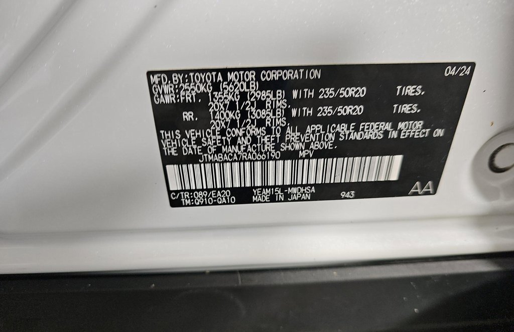 Used 2024 Toyota bZ4X Limited image 14