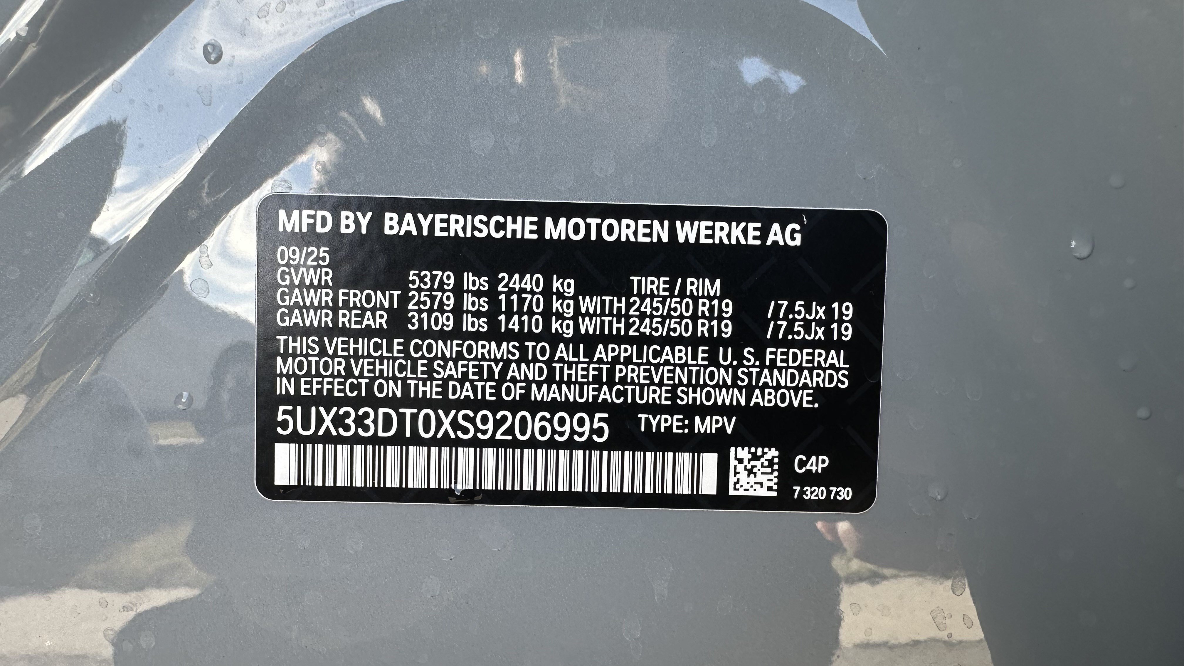 Used 2025 BMW X4 xDrive30i w/ Premium Package AWD/4WD image 33