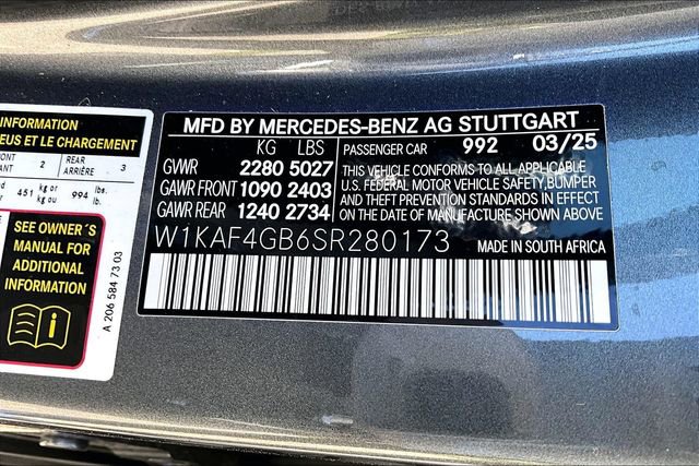 New 2025 Mercedes-Benz C 300 Sedan image 11