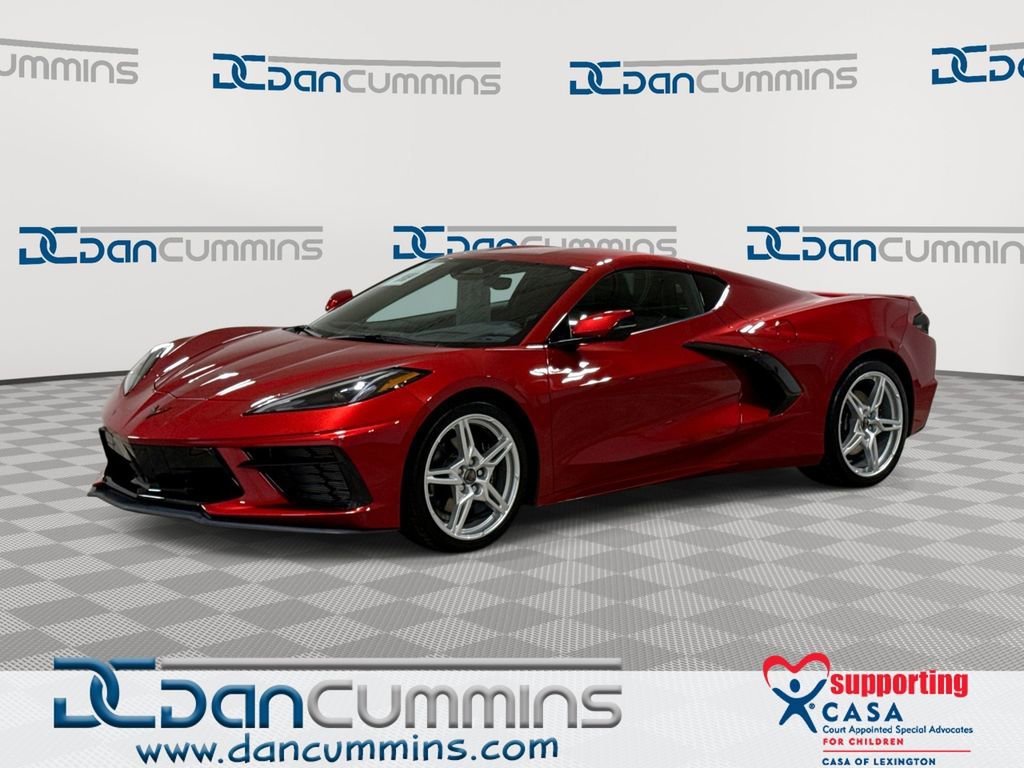 Used 2025 Chevrolet Corvette Stingray Coupe w/ 1LT RWD image 1