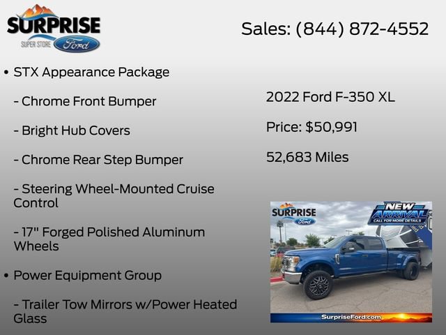 Used 2022 Ford F350 XL w/ STX Appearance Package AWD/4WD image 7