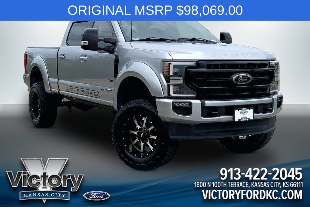 Used 2022 Ford F250 Lariat w/ Black Appearance Package AWD/4WD image 1