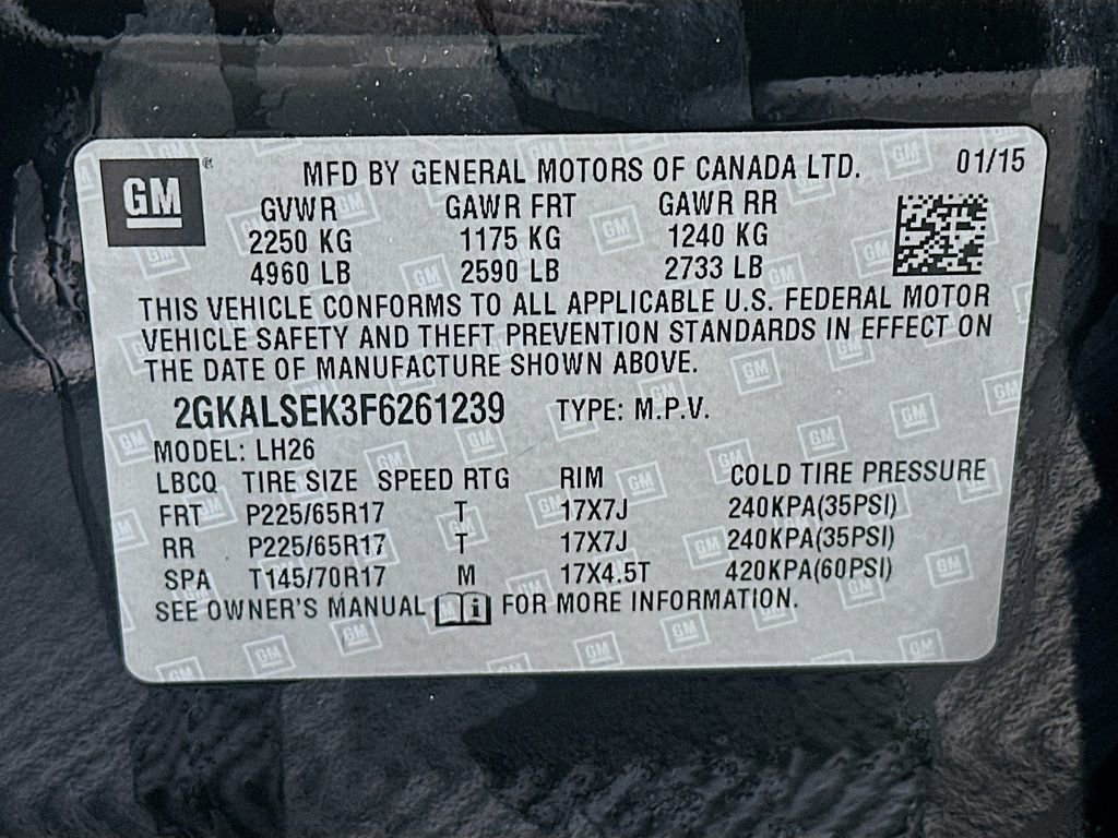 Used 2015 GMC Terrain SLT w/ Safety Package image 30