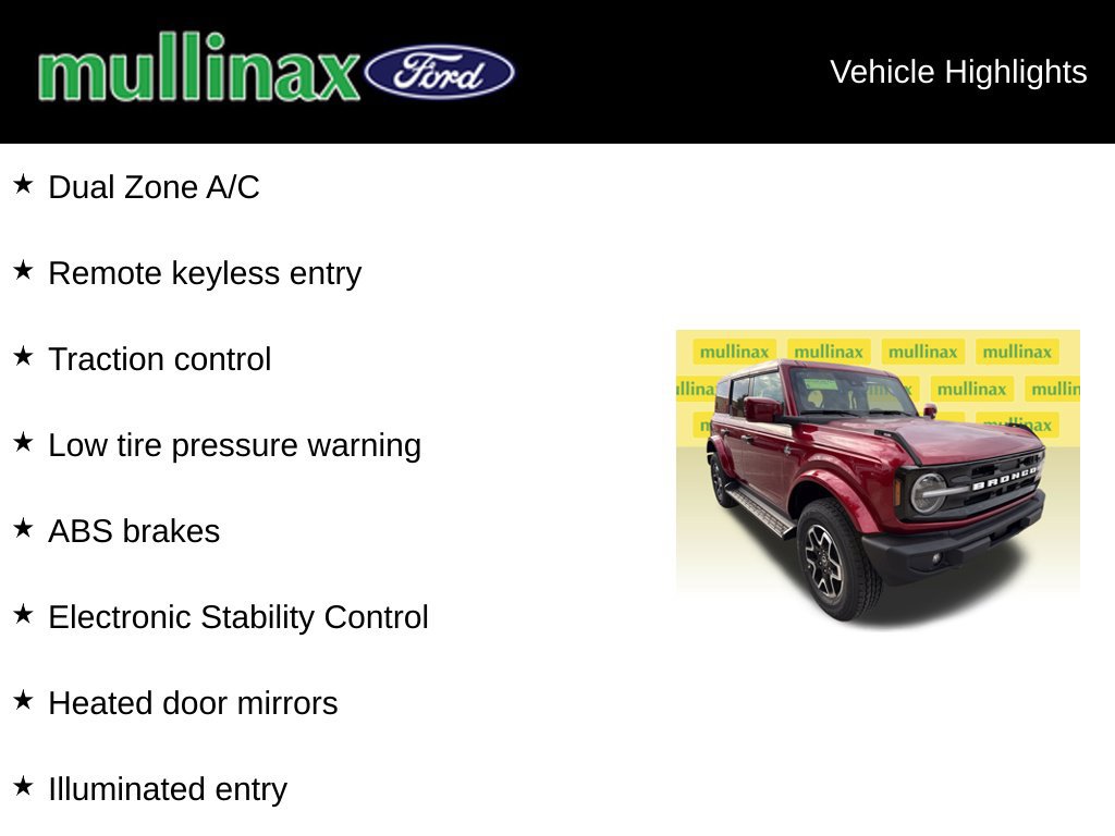 New 2026 Ford Bronco Outer Banks AWD/4WD image 15