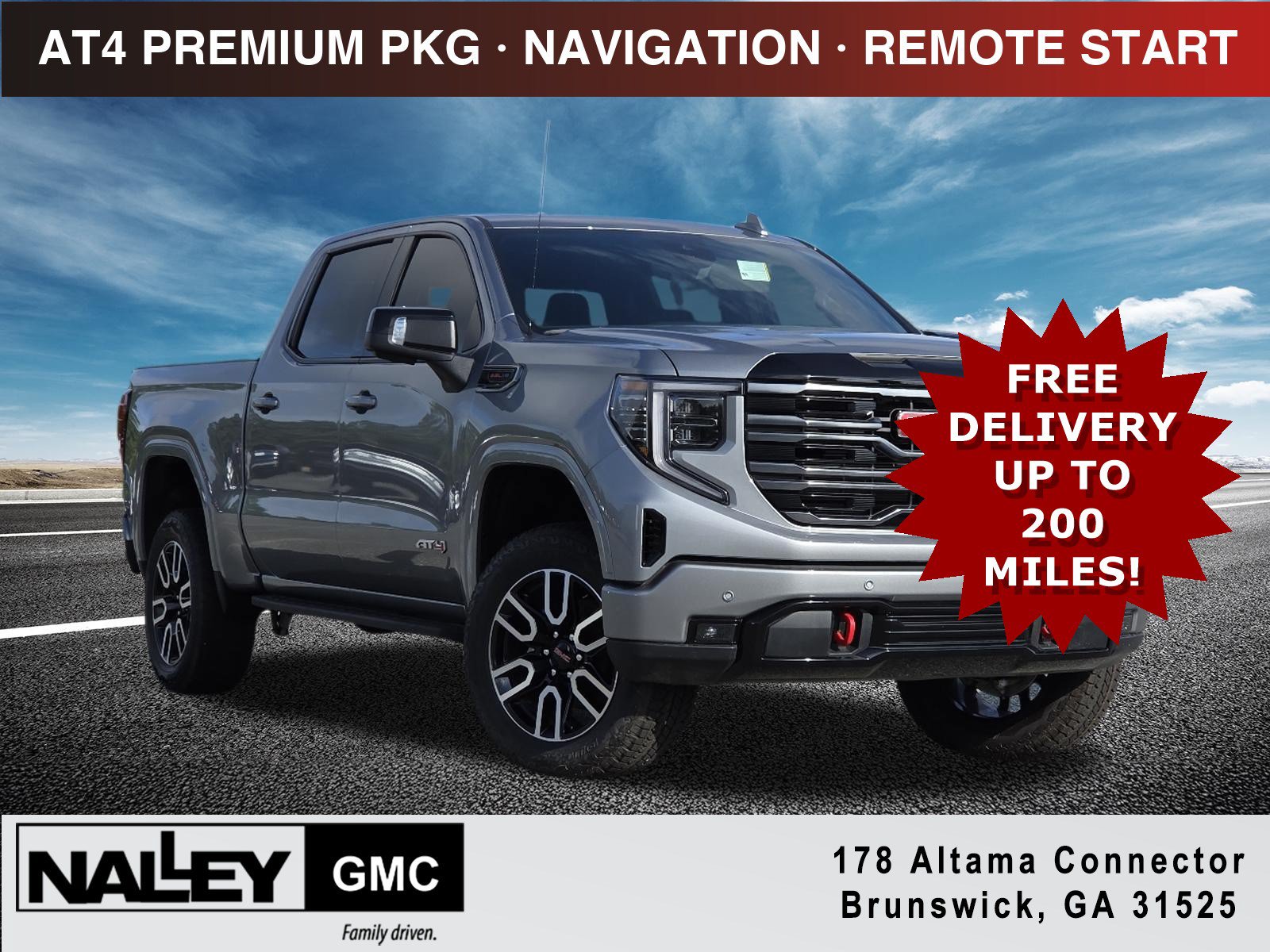 New 2026 GMC Sierra 1500 AT4 w/ AT4 Premium Package
