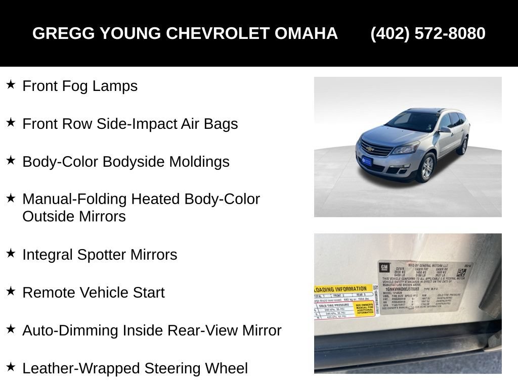 Used 2014 Chevrolet Traverse LT AWD/4WD image 31