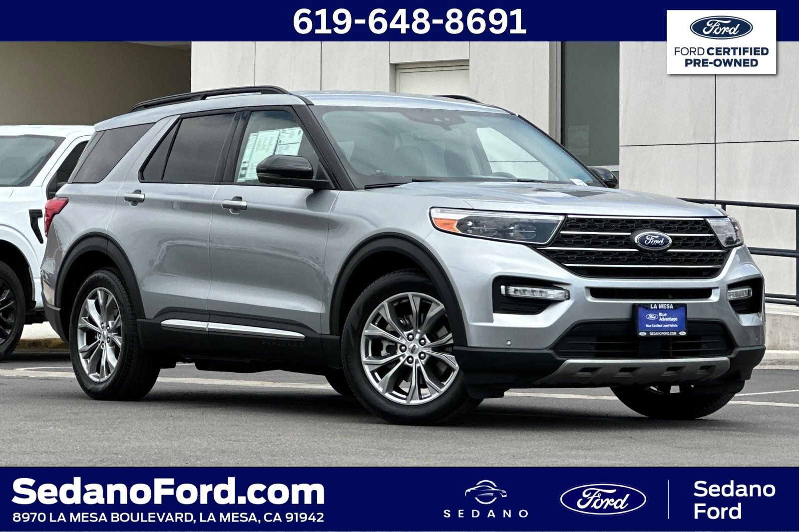 Certified 2022 Ford Explorer XLT w/ Equipment Group 202A