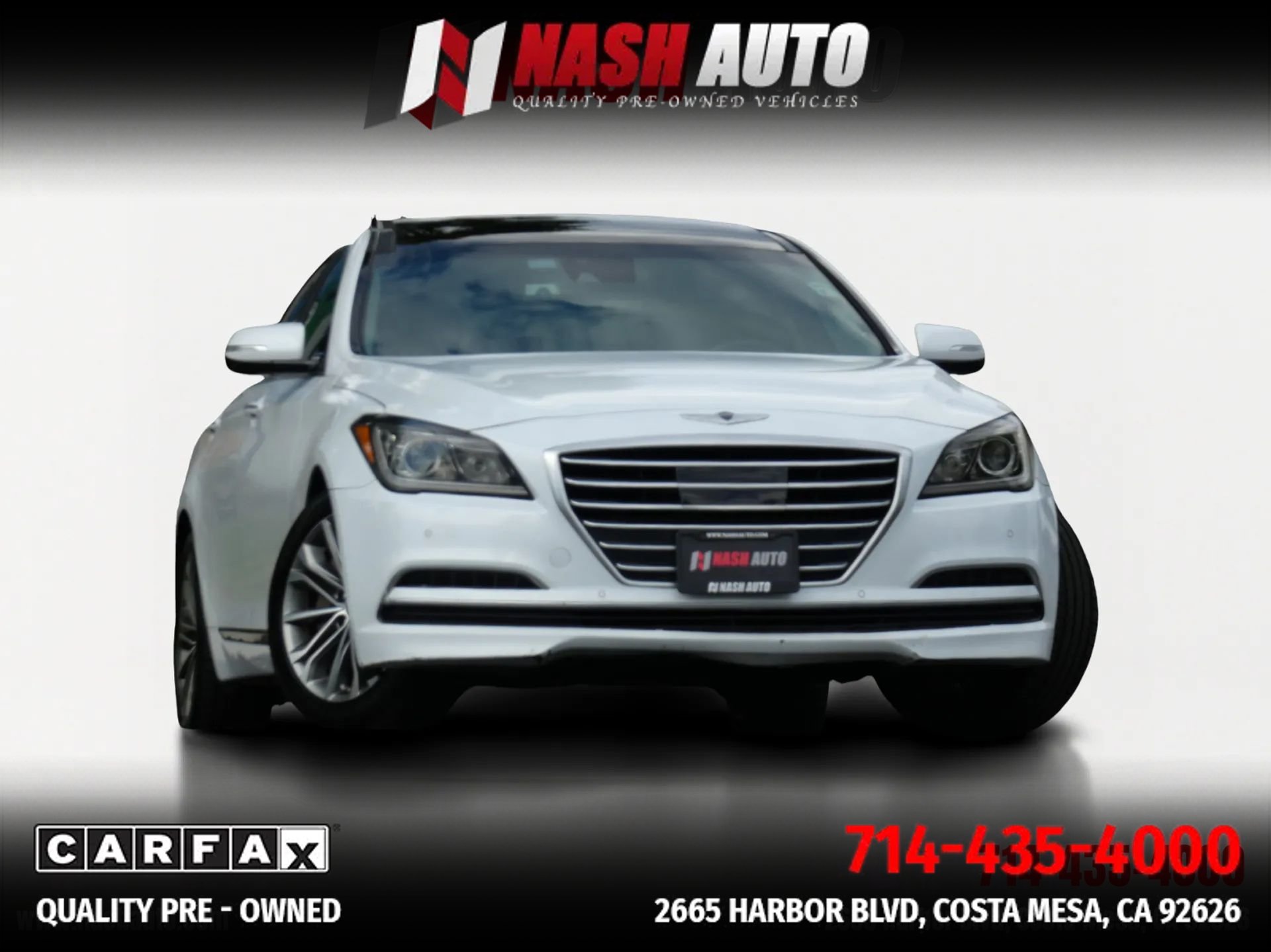 Used 2015 Hyundai Genesis 3.8 w/ Option Group 03 RWD image 7