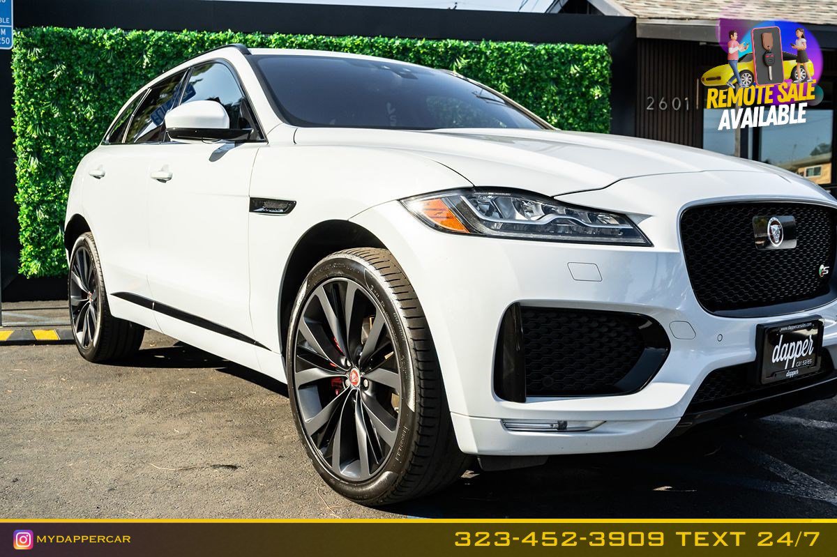 Used 2020 Jaguar F-PACE S AWD/4WD image 4