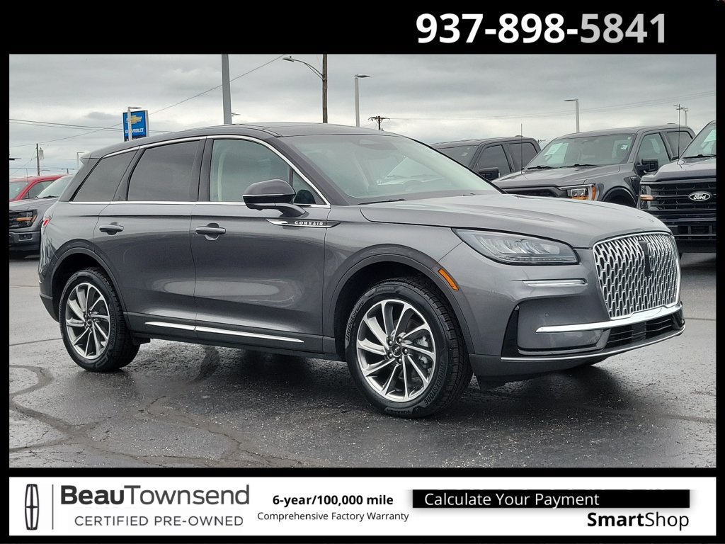 Certified 2023 Lincoln Corsair AWD w/ Equipment Group 101A