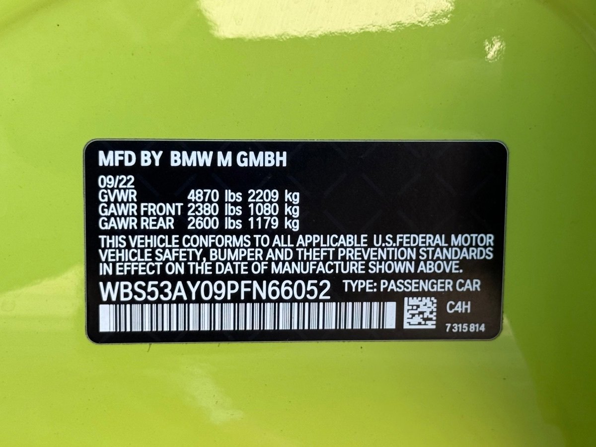 Used 2023 BMW M3 w/ Executive Package image 41