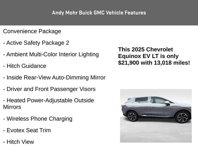 Used 2025 Chevrolet Equinox EV LT w/ Convenience Package image 12