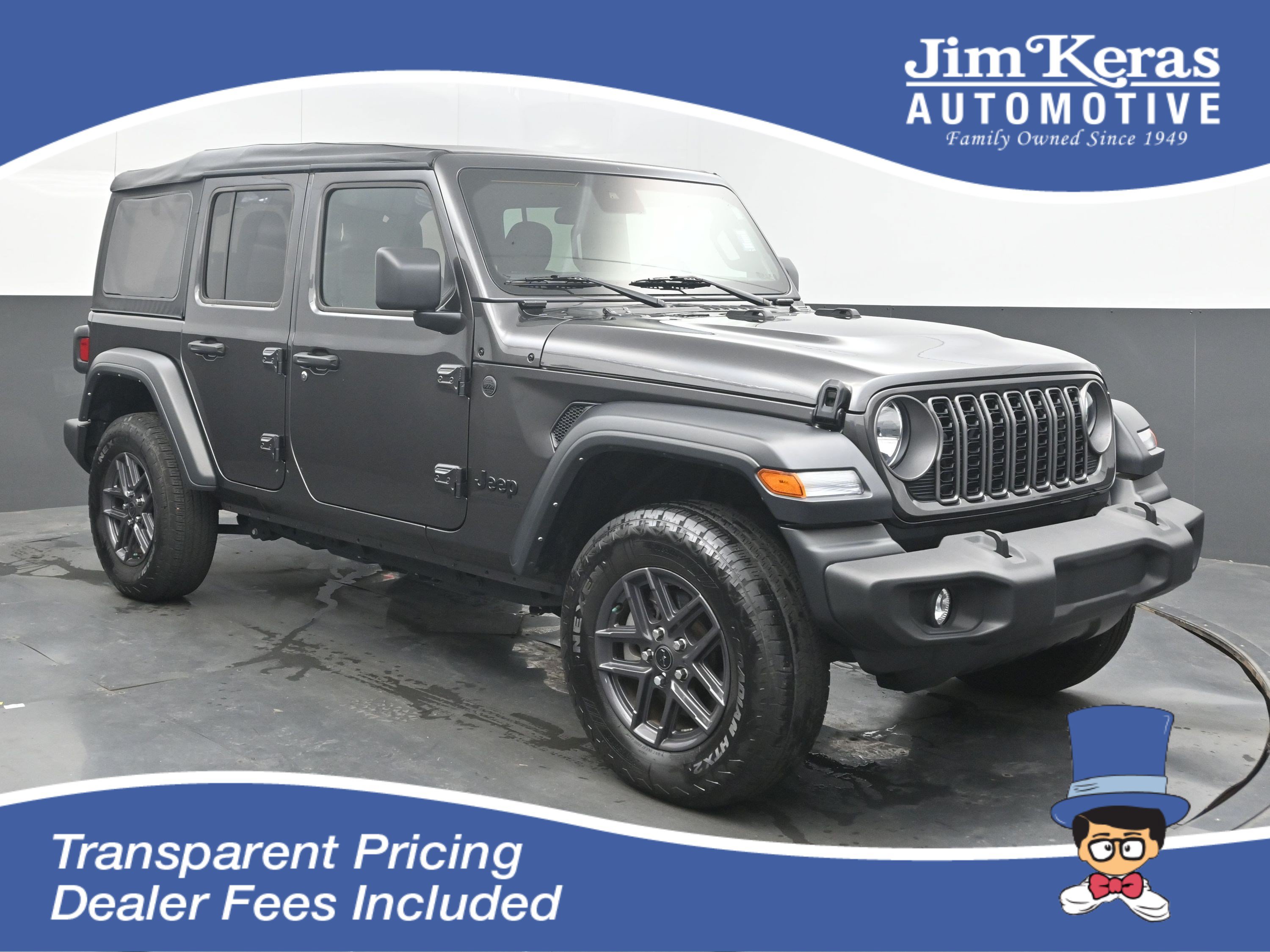 Used 2025 Jeep Wrangler Unlimited Sport AWD/4WD image 1