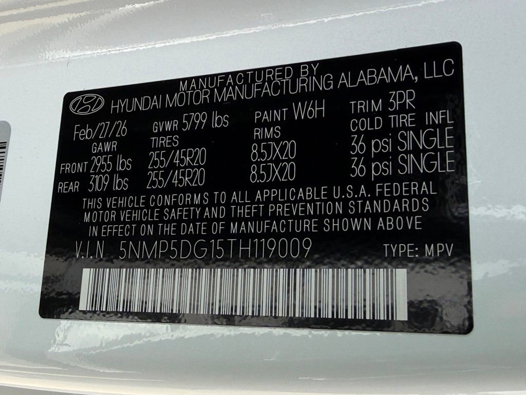 New 2026 Hyundai Santa Fe Calligraphy AWD/4WD image 27