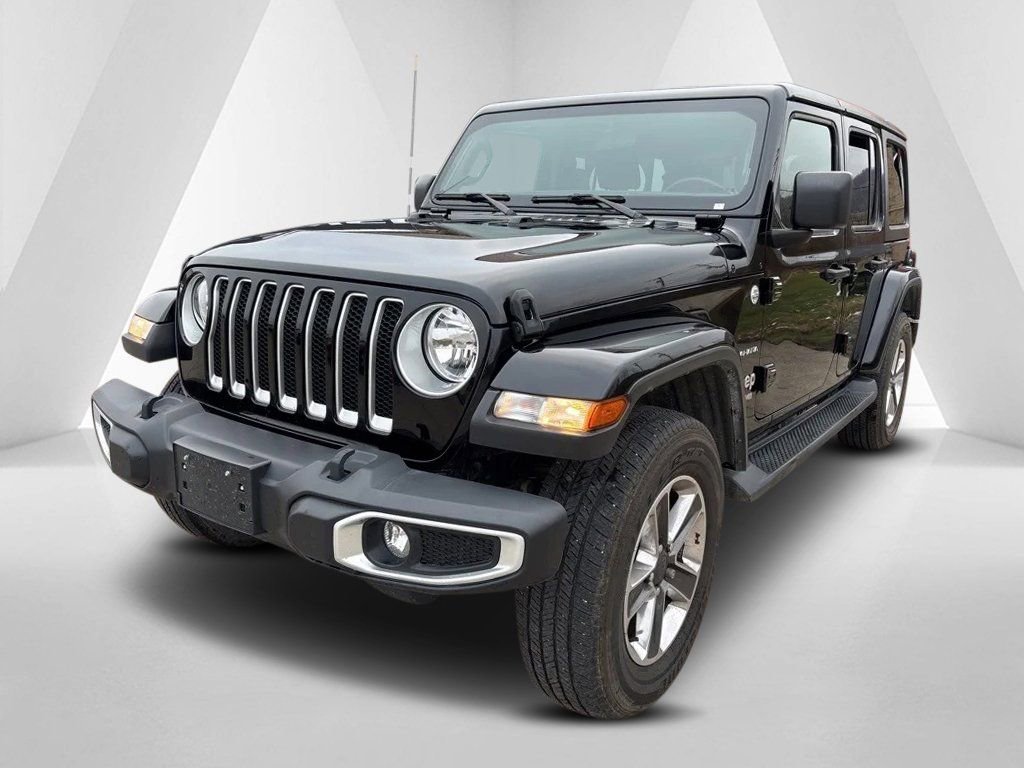 Used 2021 Jeep Wrangler Unlimited Sahara AWD/4WD image 3