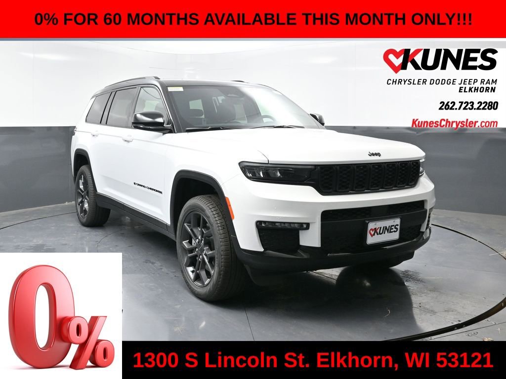 New 2025 Jeep Grand Cherokee L Limited w/ Trailer Tow Package