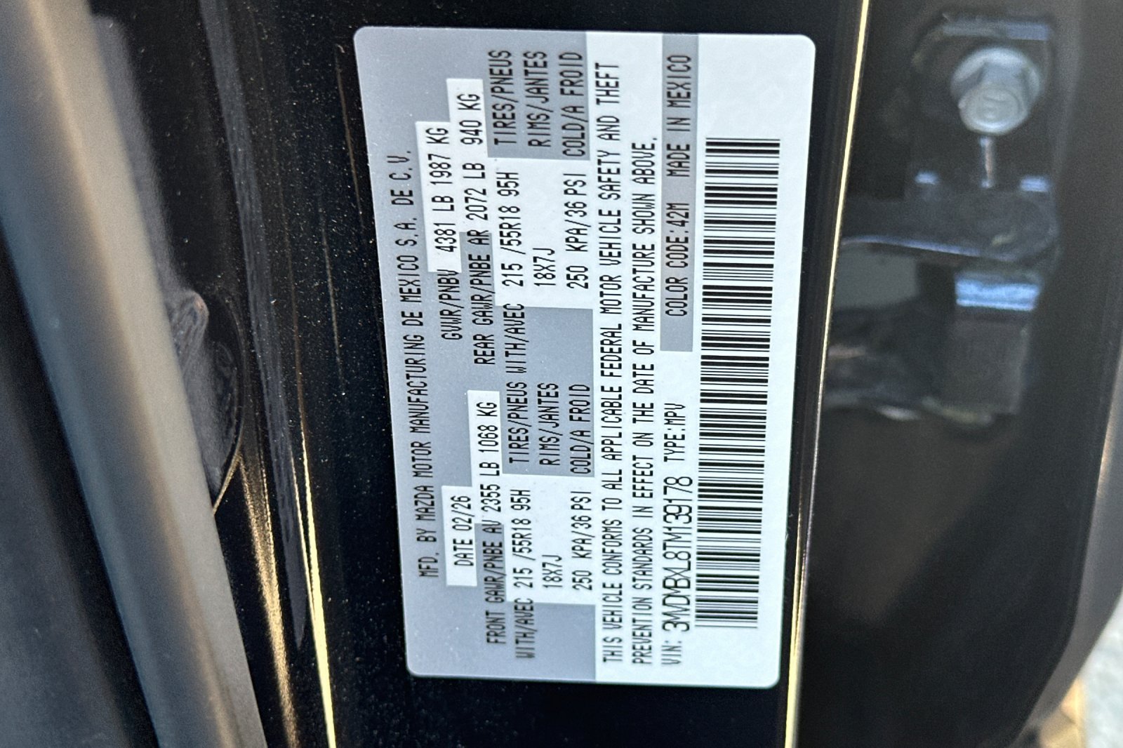Certified 2026 MAZDA CX-30 Aire Edition AWD/4WD image 28