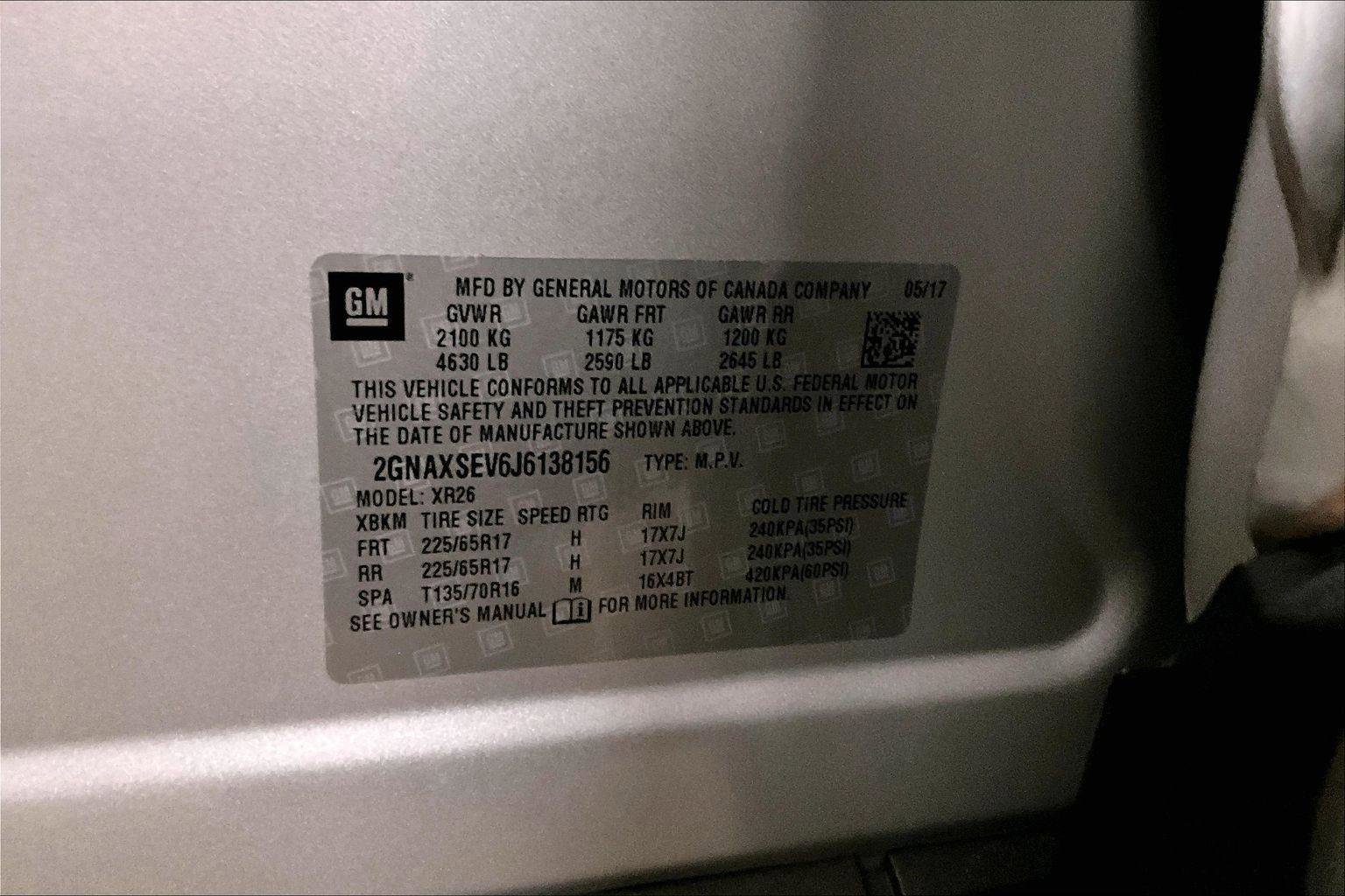 Used 2018 Chevrolet Equinox LT image 32