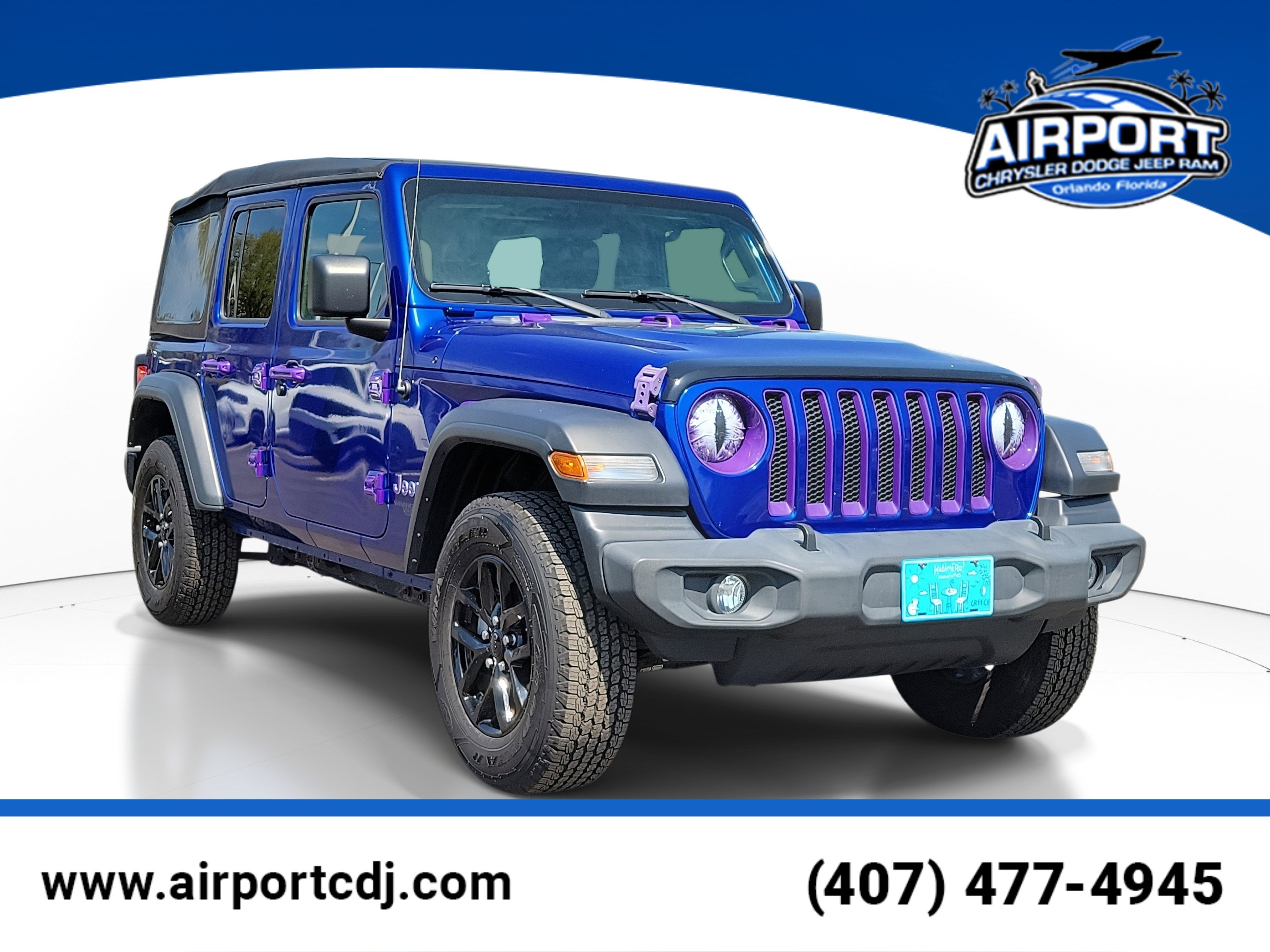 Used 2019 Jeep Wrangler Unlimited Sport S