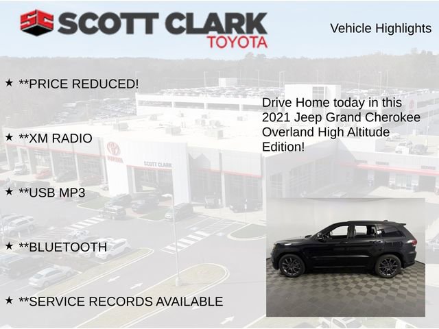 Used 2021 Jeep Grand Cherokee High Altitude AWD/4WD image 8