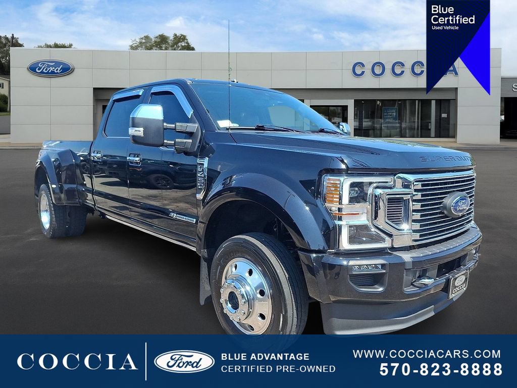 Certified 2020 Ford F450 Platinum w/ FX4 Off-Road Package AWD/4WD image 3