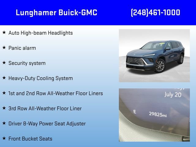 Used 2025 Buick Enclave Preferred w/ Trailering Package, 5000 lbs. FWD image 30