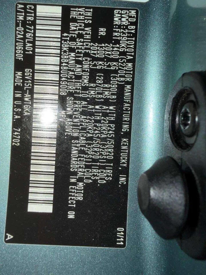 Used 2011 Toyota Venza AWD image 19