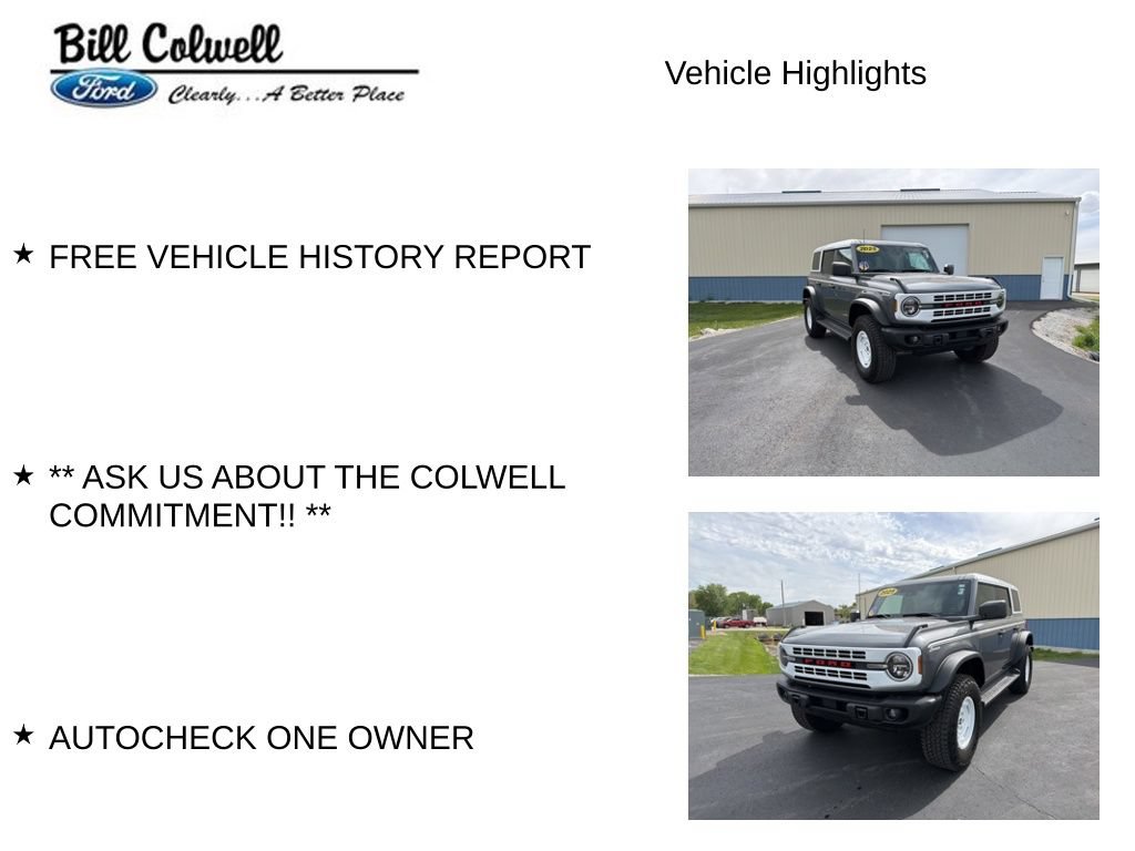 Used 2025 Ford Bronco Heritage Edition AWD/4WD image 11