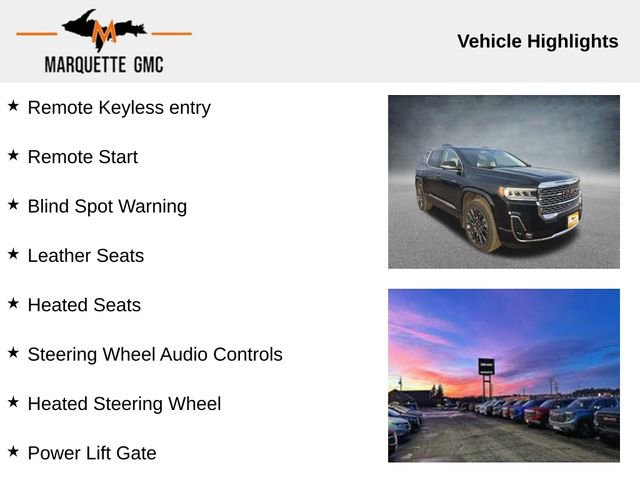 Used 2023 GMC Acadia Denali w/ Black Diamond Edition image 7