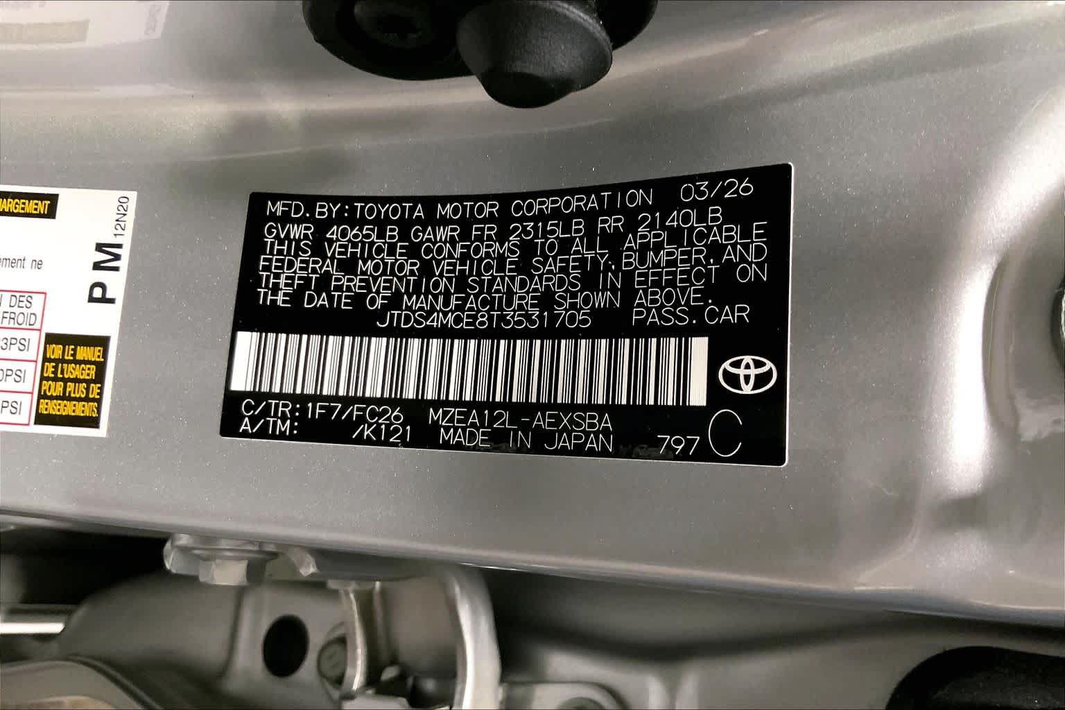 Certified 2026 Toyota Corolla SE FWD image 37