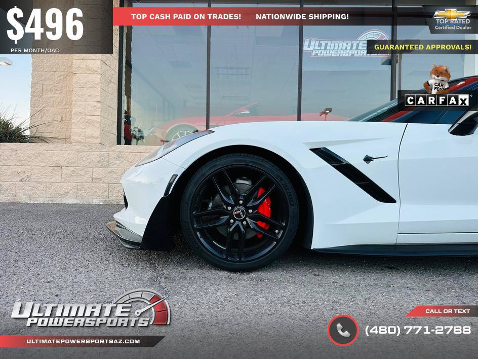 Used 2015 Chevrolet Corvette Stingray Coupe w/ ZF1 Appearance Package RWD image 36