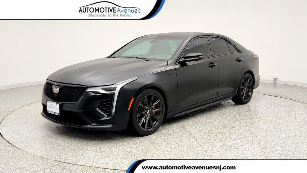 Used 2021 Cadillac CT4 V w/ Technology Package image 1