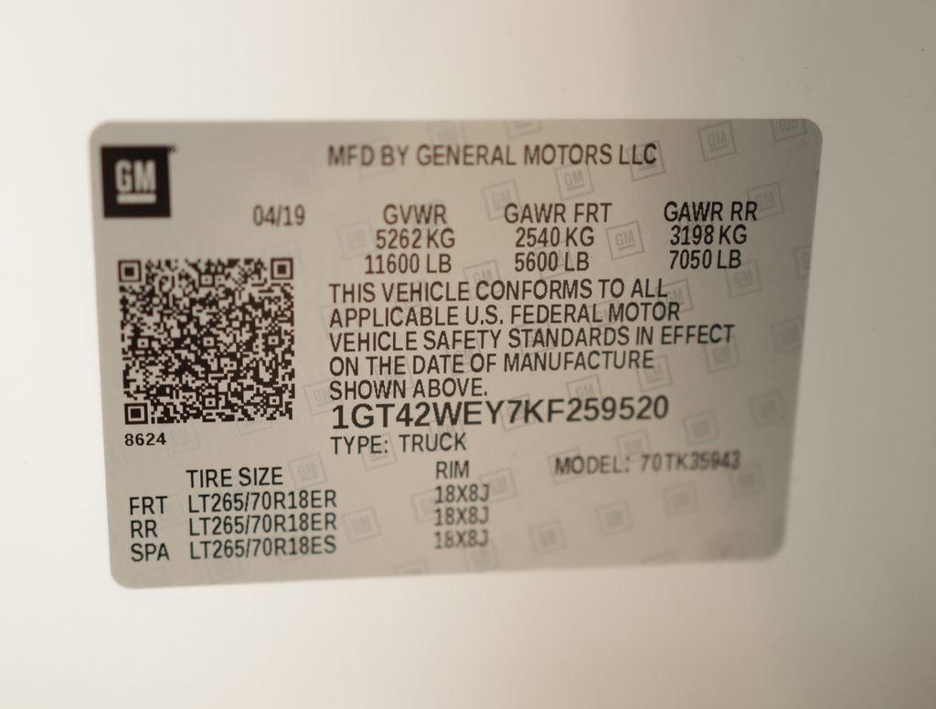 Used 2019 GMC Sierra 3500 Denali w/ Duramax Plus Package AWD/4WD image 44