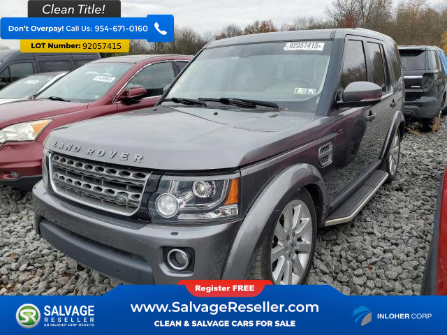 Used 2015 Land Rover LR4 HSE image 1