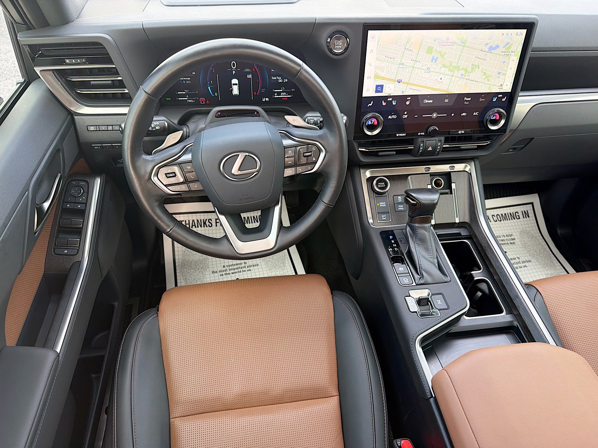 Used 2024 Lexus GX 550 w/ Accessory Package (2T) AWD/4WD image 17