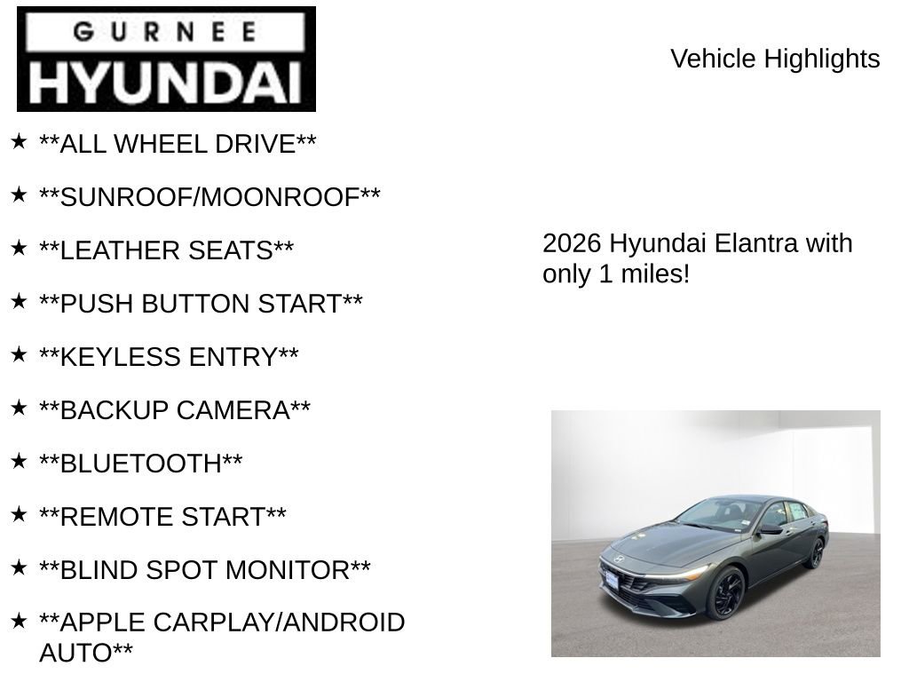 New 2026 Hyundai Elantra SEL Sport image 7