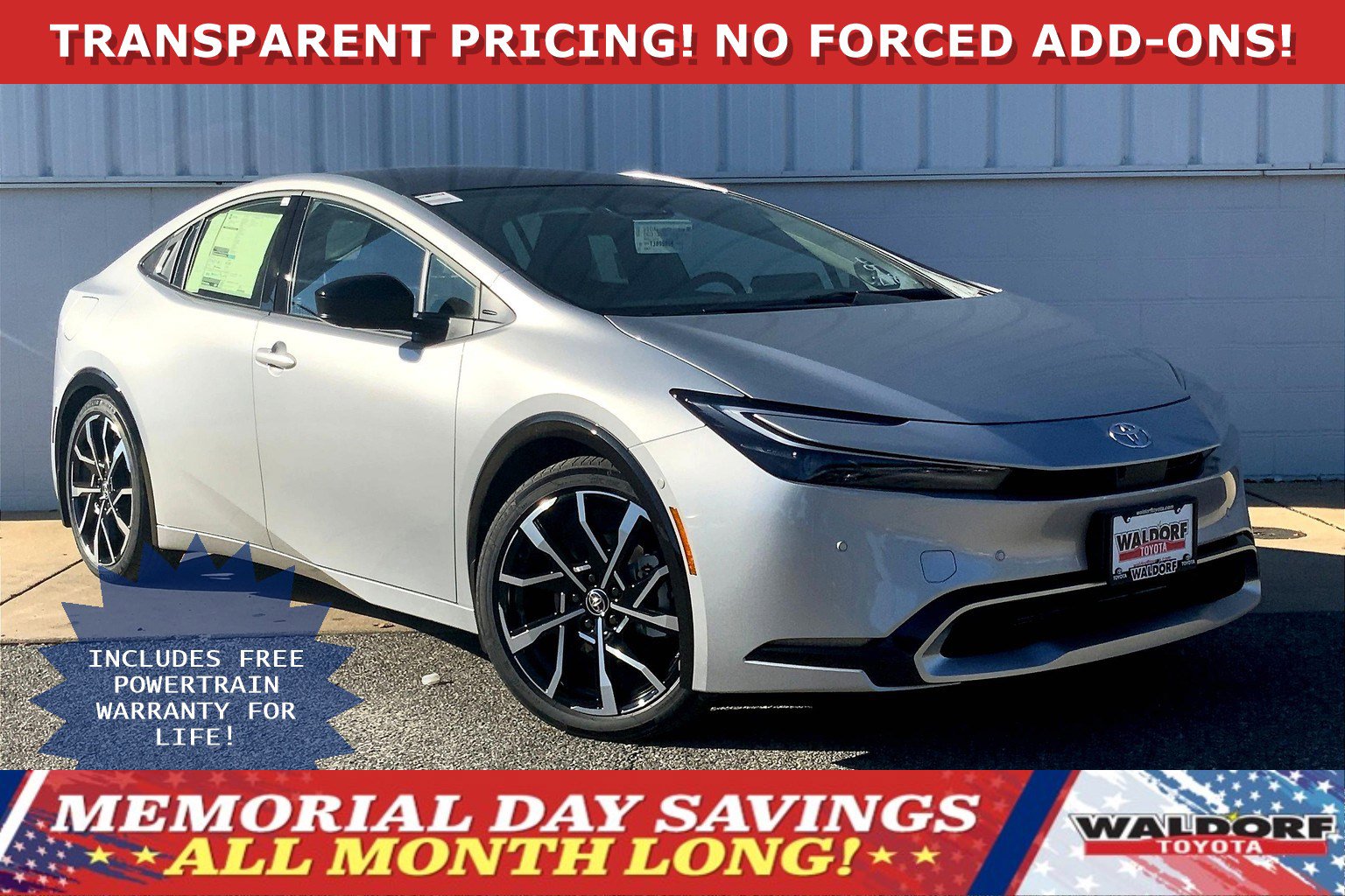 New 2026 Toyota Prius Plug-In Hybrid FWD image 1