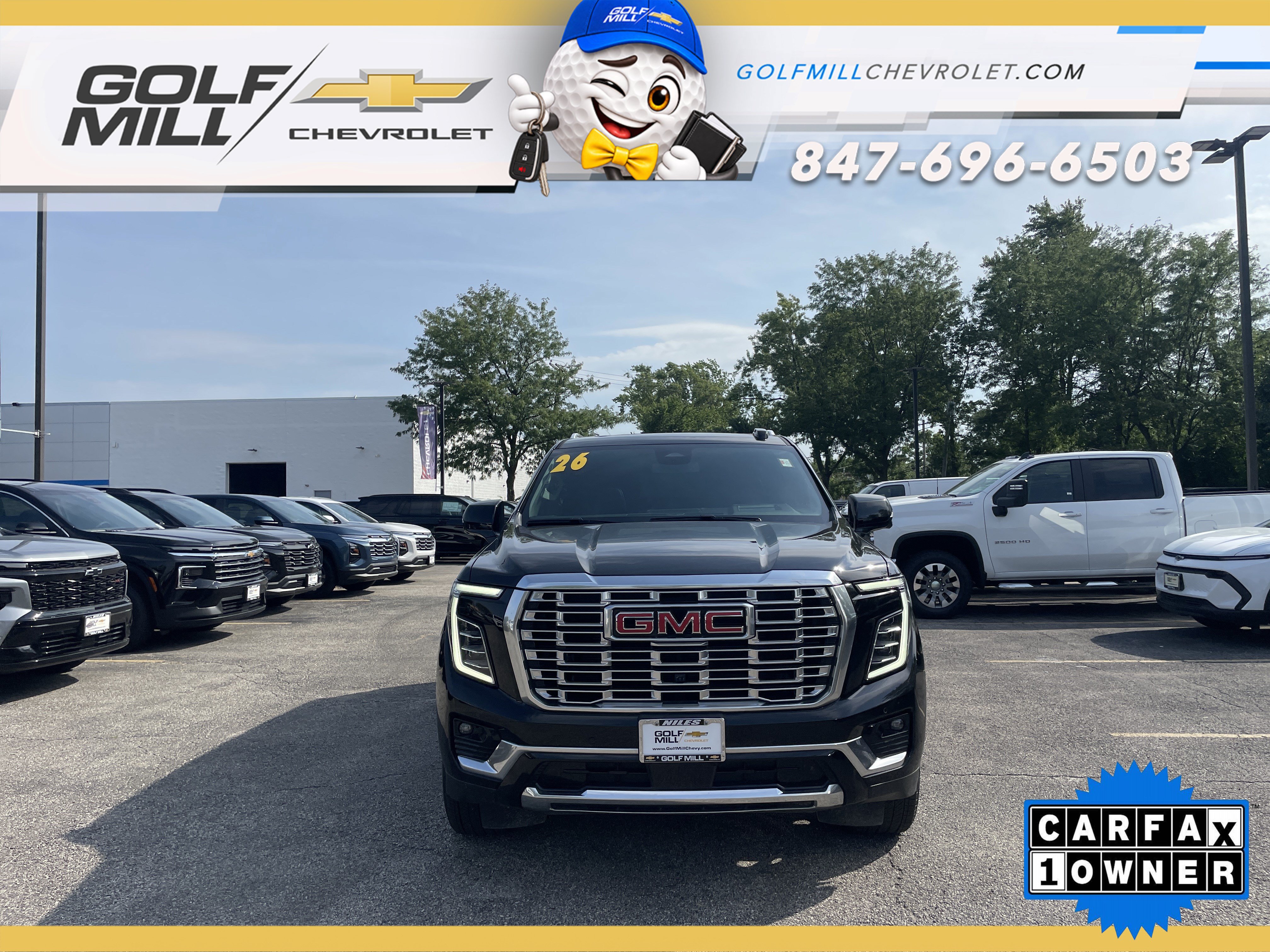 Used 2026 GMC Yukon Denali w/ Sun & Power Step Package AWD/4WD image 3