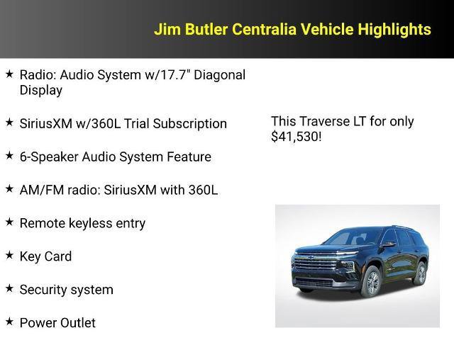 New 2026 Chevrolet Traverse LT w/ Driver Confidence Package image 15