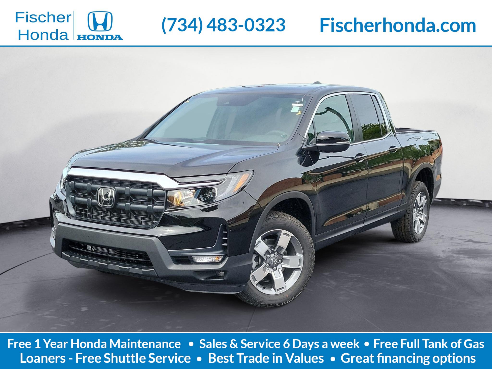 New 2026 Honda Ridgeline RTL
