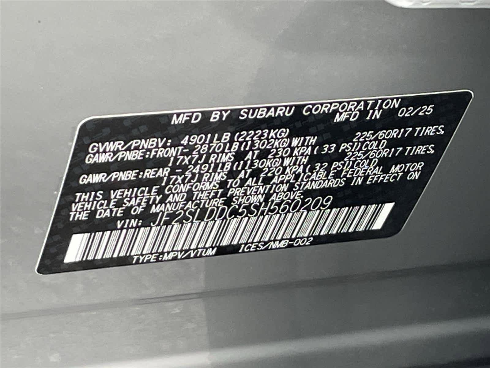 Certified 2025 Subaru Forester Premium AWD/4WD image 33