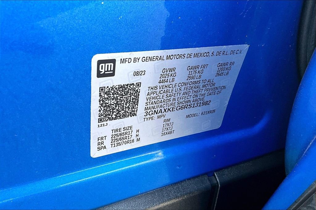 Used 2024 Chevrolet Equinox LT w/ LPO, Floor Liner Package image 22