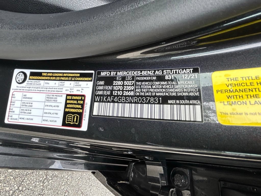 Used 2022 Mercedes-Benz C 300 Sedan w/ Advanced USB Package image 47