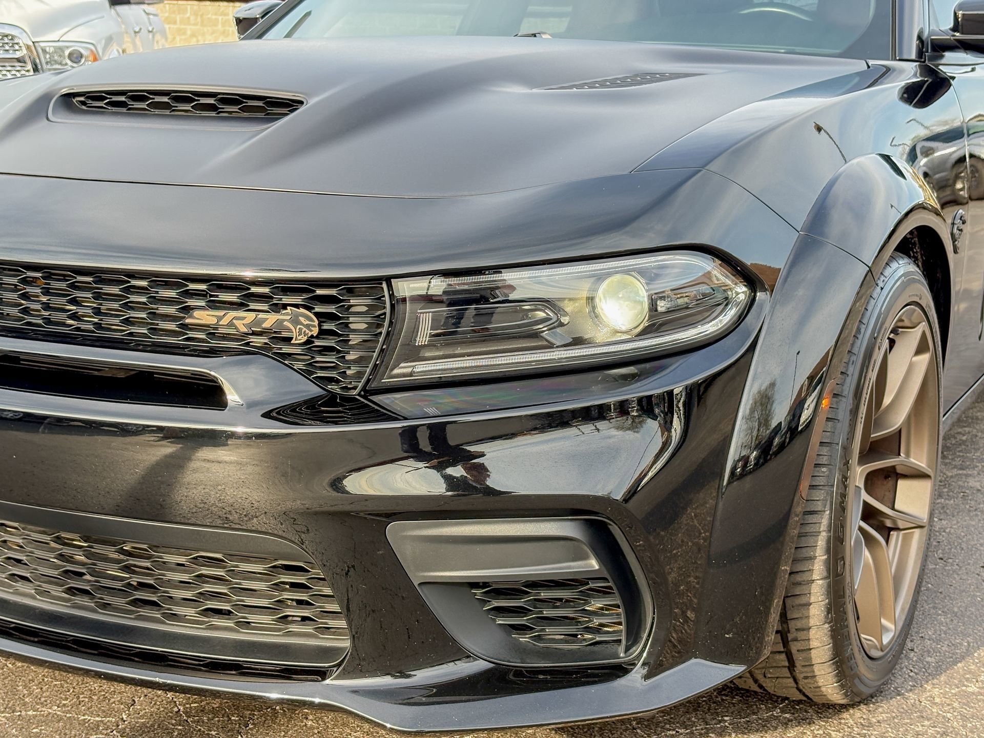 Used 2022 Dodge Charger SRT Hellcat w/ Carbon/Suede Interior Package RWD image 19