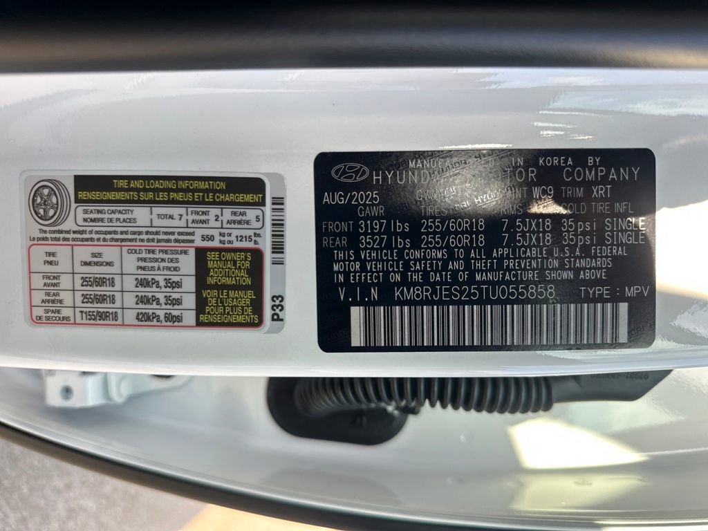New 2026 Hyundai Palisade XRT Pro AWD/4WD image 29
