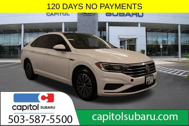 Used 2019 Volkswagen Jetta SEL w/ Cold Weather Package FWD image 1