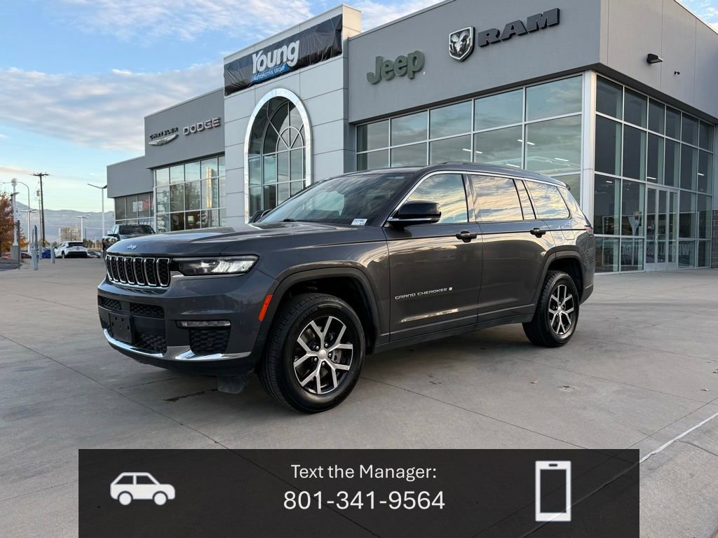 Used 2024 Jeep Grand Cherokee L Limited w/ Luxury Tech Group II