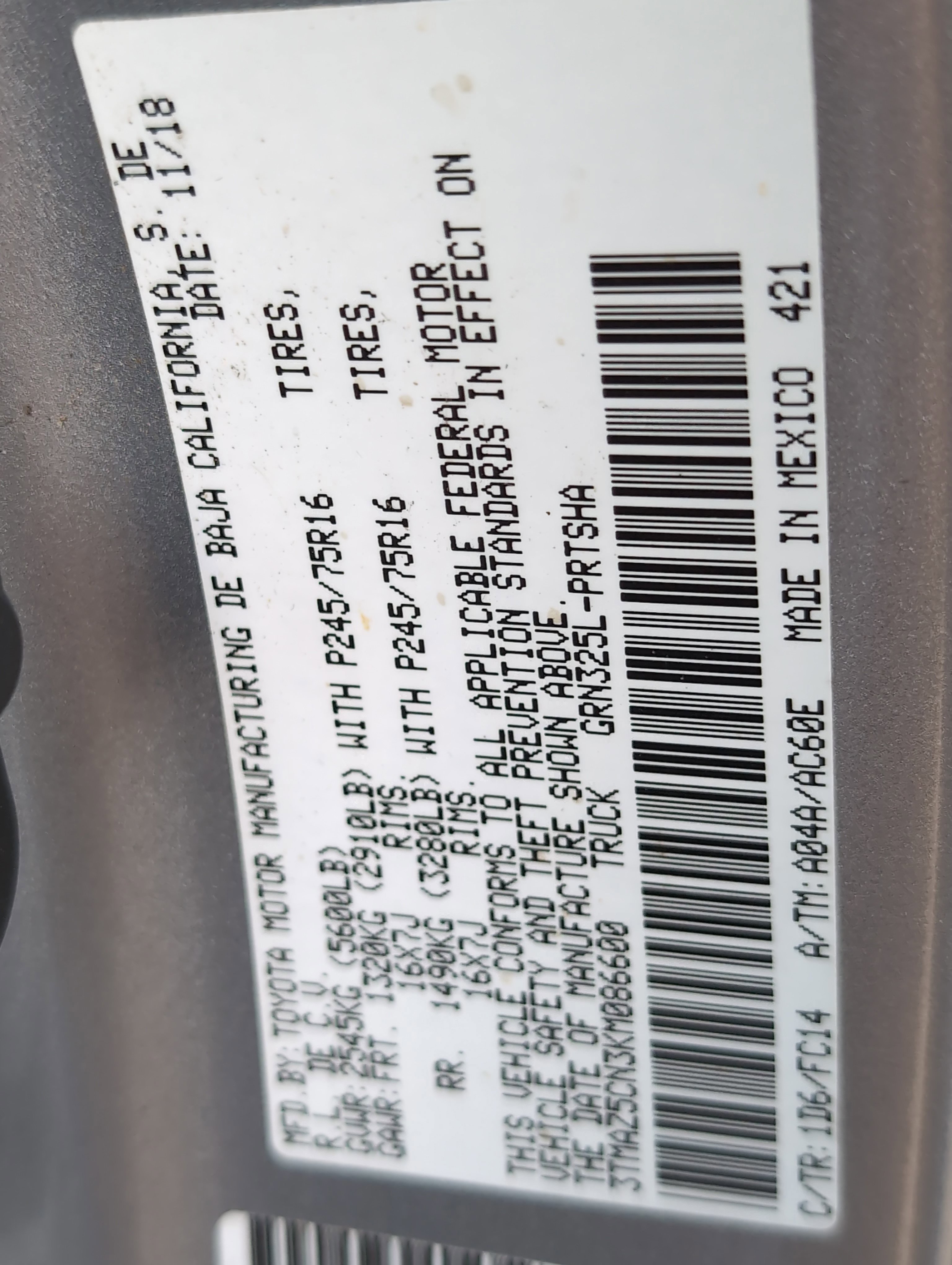 Used 2019 Toyota Tacoma SR5 image 12