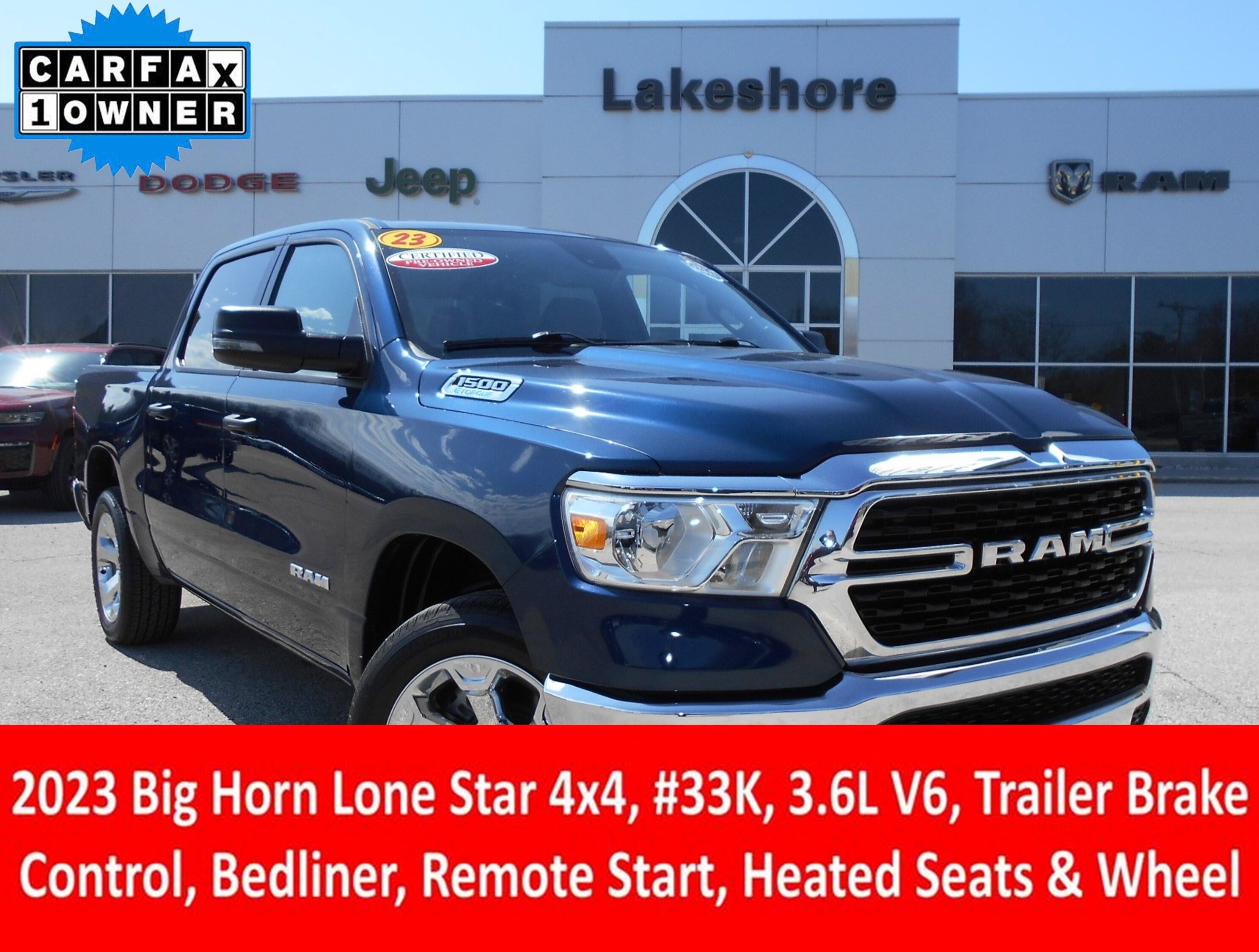 Used 2023 RAM 1500 Big Horn AWD/4WD image 1