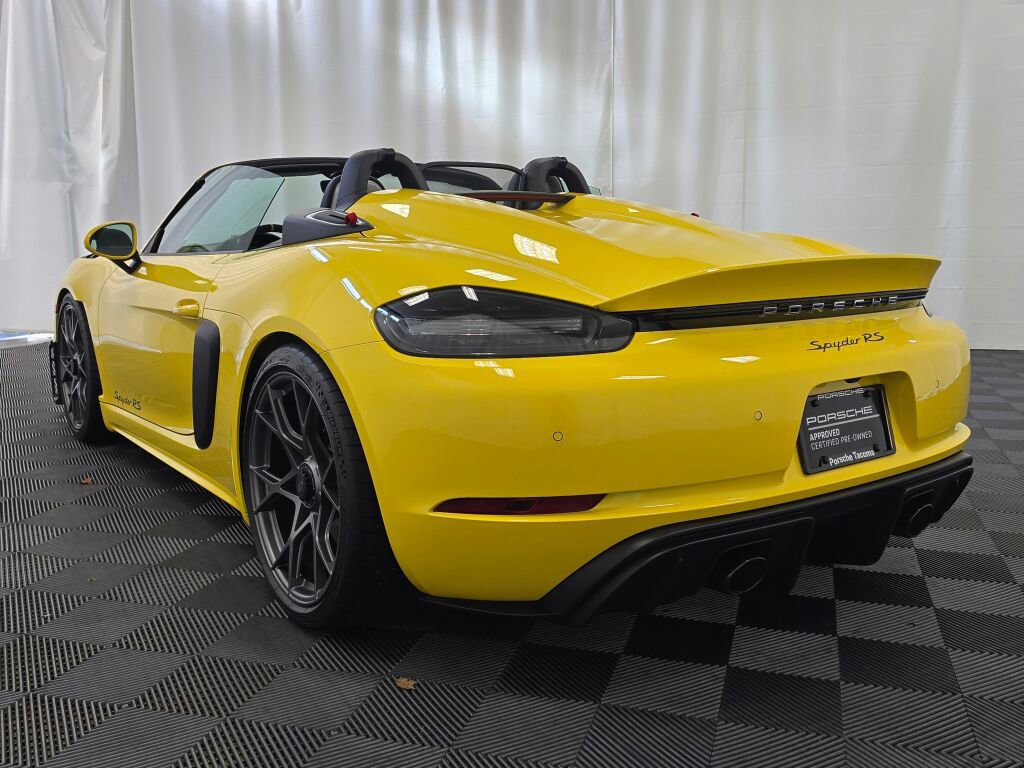 Certified 2025 Porsche 718 Boxster Spyder RS image 3